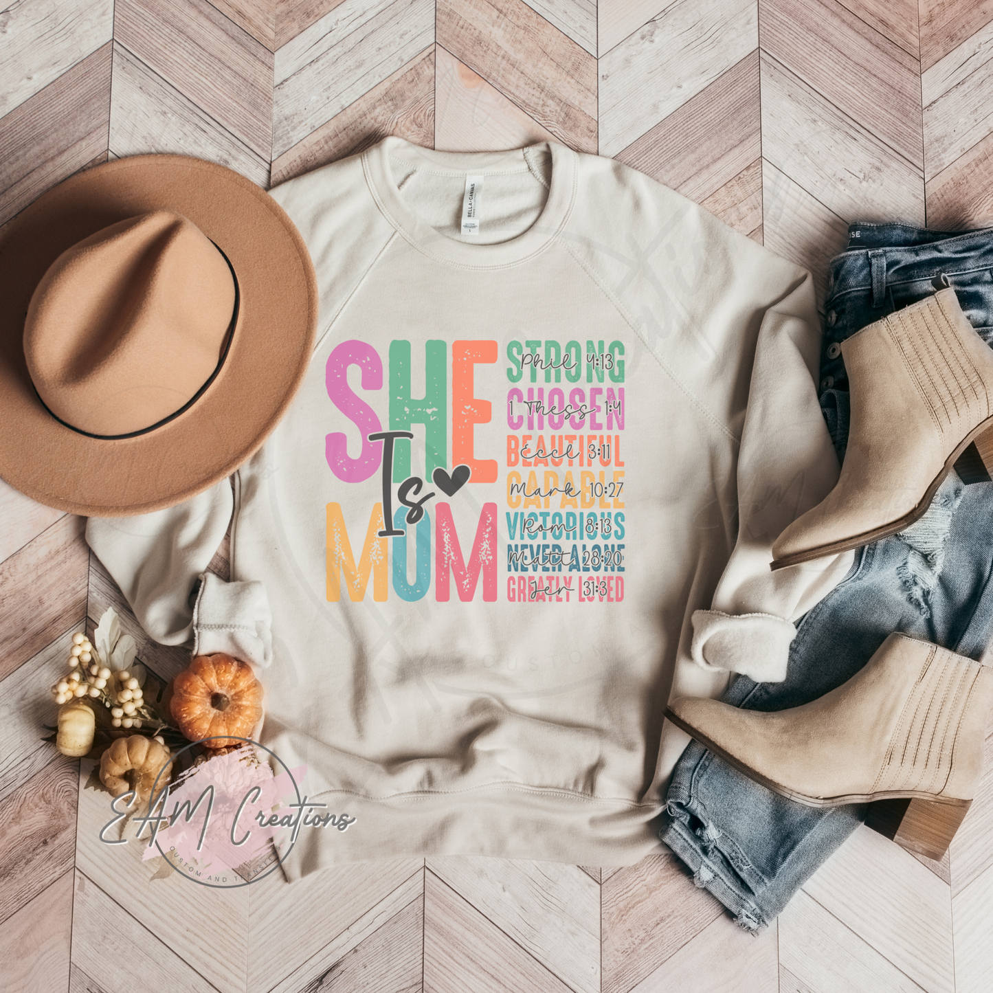 She is Mom sweatshirt