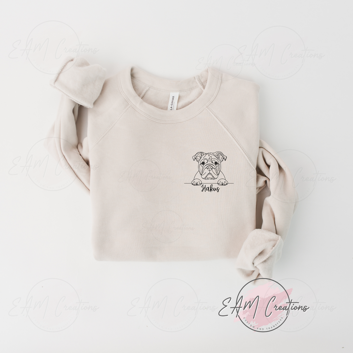 Personalized dog attire