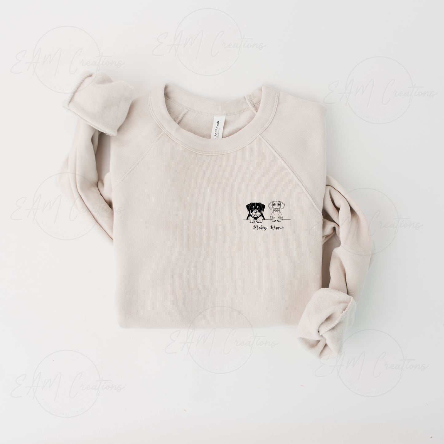 Personalized dog sweatshirt