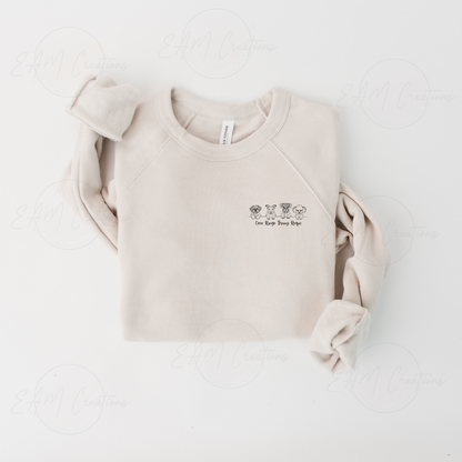 Personalized dog sweatshirt