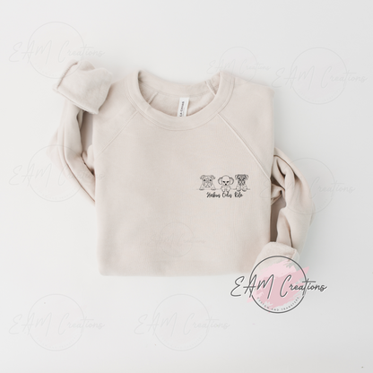 Personalized dog sweatshirt